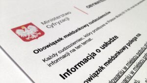 мельдунек (meldunek) в Польше